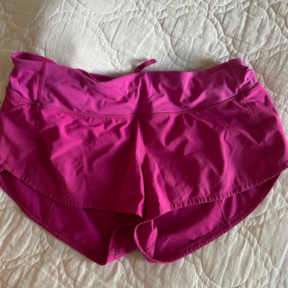 Lululemon speed up shorts 2.5